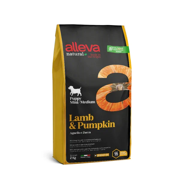 Crocchette per Cani Natural Puppy (Agnello & Zucca) 2 KG