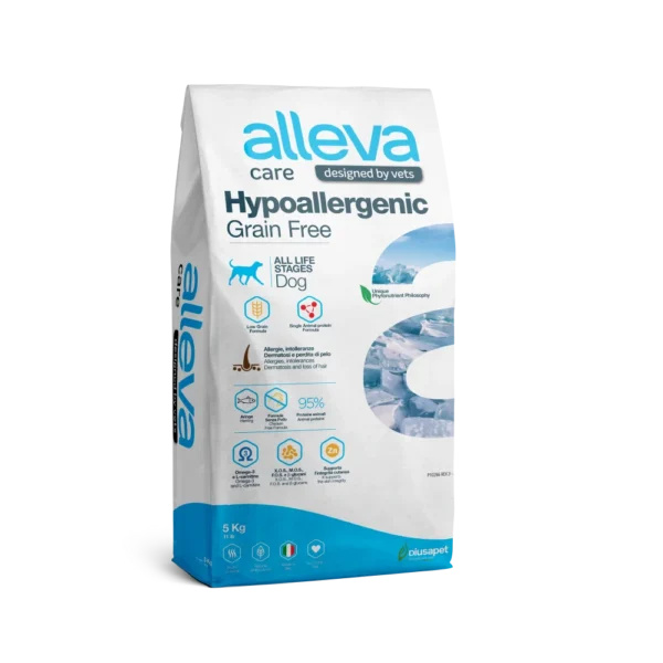 Crocchette Per Cani Adulti - Hypoallergenic Grain Free 5 KG