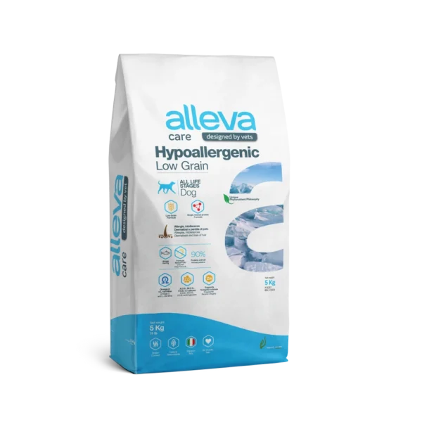 Crocchette Per Cani Adulti - Hypoallergenic Low Grain 5 KG