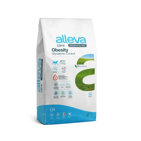 Crocchette Per Cani Adulti Controllo Peso e Glicemia | Alleva Care 5 KG
