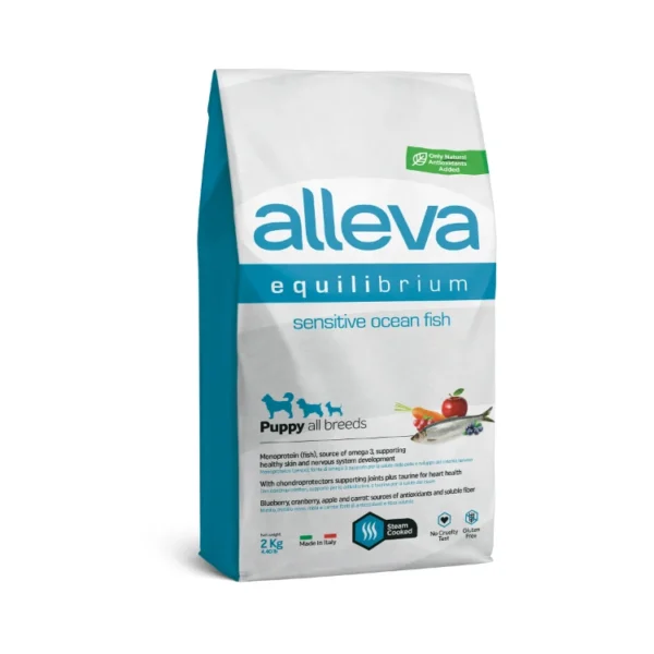 Crocchette Per Cani Sensitive – Puppy All Breeds (Pesce) | 2 KG