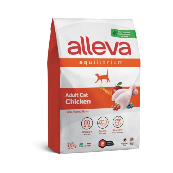 Crocchette per Gatti Equilibrium – Adult (Pollo) 1.5 KG