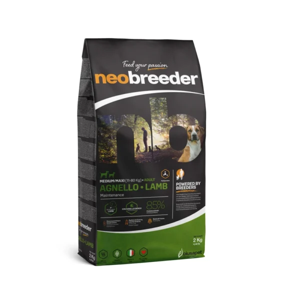 P10239 NEOBREEDER DOG ADULT LAMB MEDIUM MAXI 2 KG