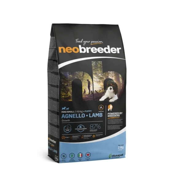 P10244 NEOBREEDER DOG PUPPY LAMB MINI SMALL 2 KG