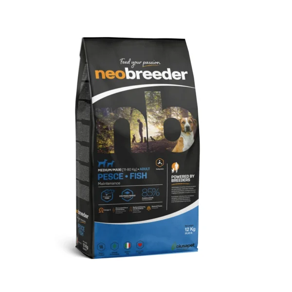 P10246 NEOBREEDER DOG ADULT FISH MEDIUM MAXI 12 KG