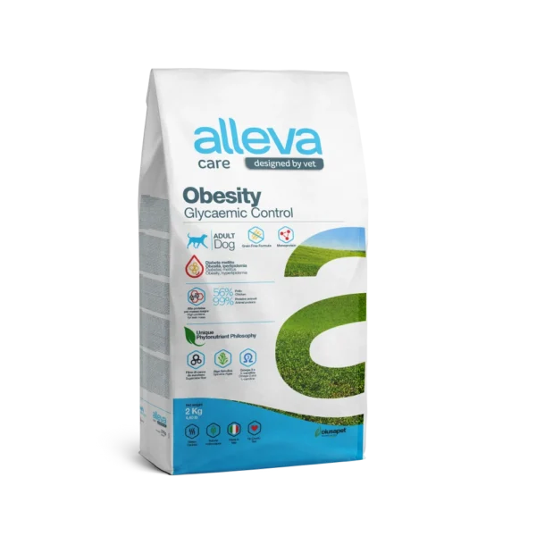 mockup alleva care obesity dog 2kg fronte