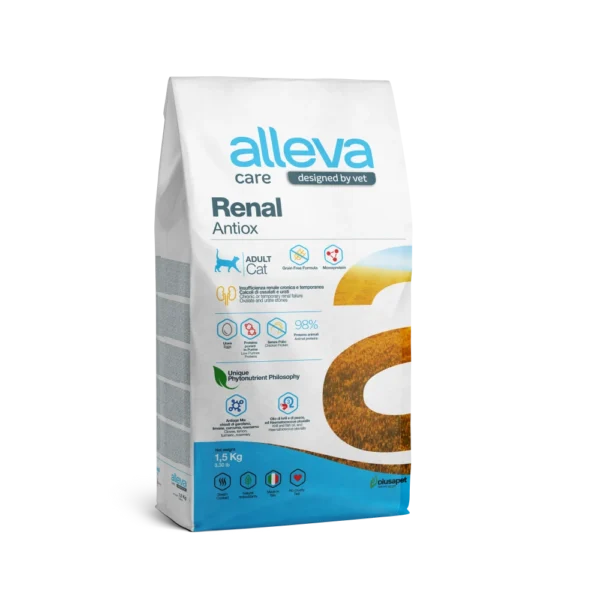 Crocchette per Gatti Linea Veterinaria Care - Adult Renal Antiox 1.5 KG