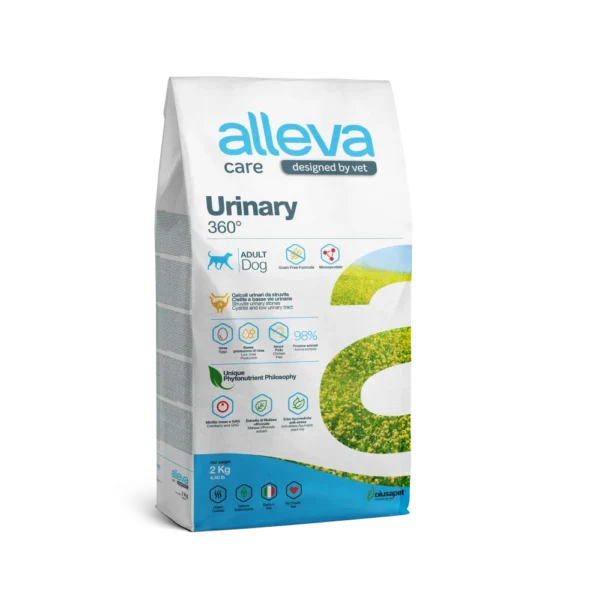 mockup alleva care urinary dog 2kg fronte